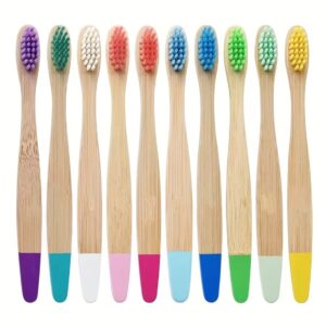 cepillo de niños en bambu