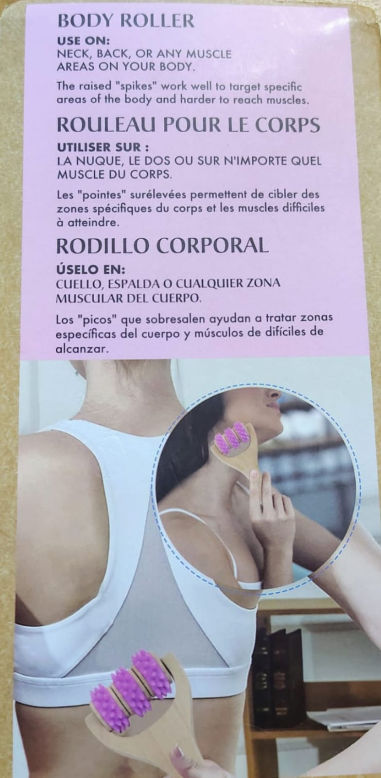 Rodillo Corporal de Bambú - Image 2